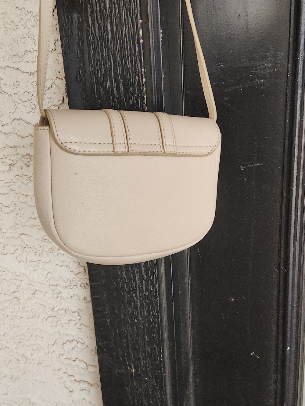 See by Chloé  Hana Small Shoulder Bag Crossbody Cement Beige - Picture 5 of 8